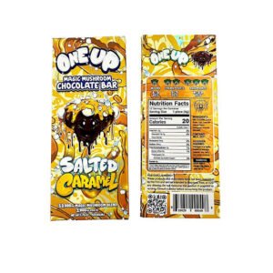 One Up Magic Mushroom Chocolate Bar – Salted Caramel