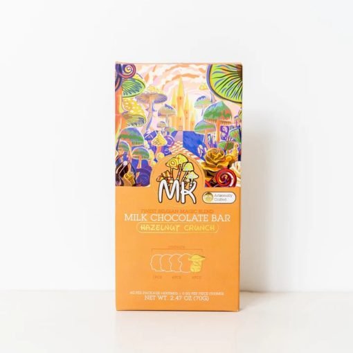 Magic Kingdom Hazelnut Crunch Mushroom Chocolate Bar | 4g
