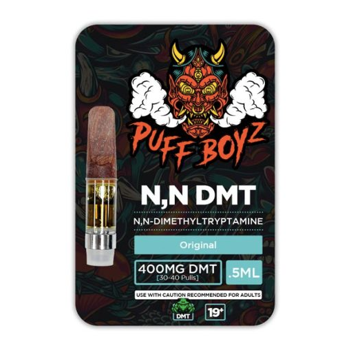 Puff boyz N,N DMT Cartridge - Original | 400MG/0.5ML (30-40 Pulls)