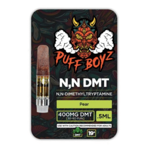 Puff boyz N,N DMT Cartridge - Pear | 400MG/0.5ML (30-40 Pulls)