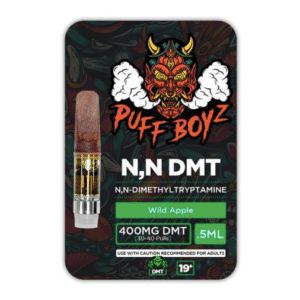 Puff boyz N,N DMT Cartridge - Wild Apple | 400MG/0.5ML (30-40 Pulls)