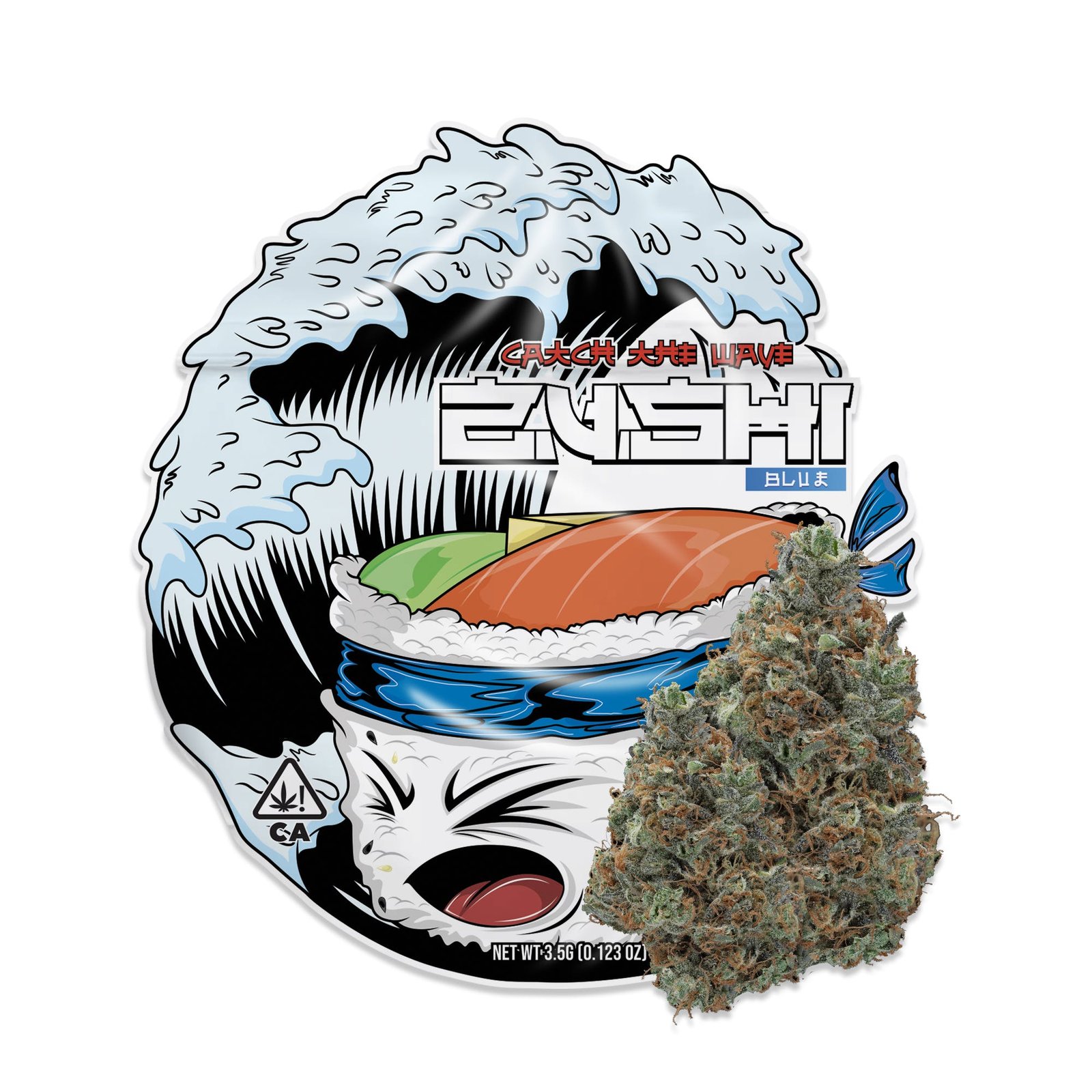 Blue Zushi by The Ten Co close up