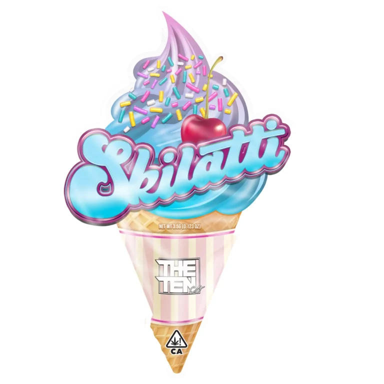 Skilatti cannabis strain buds by The Ten Co