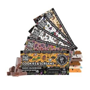 Trē House Magic Mushroom Microdose Chocolate Bar - 5 Flavors | 50g