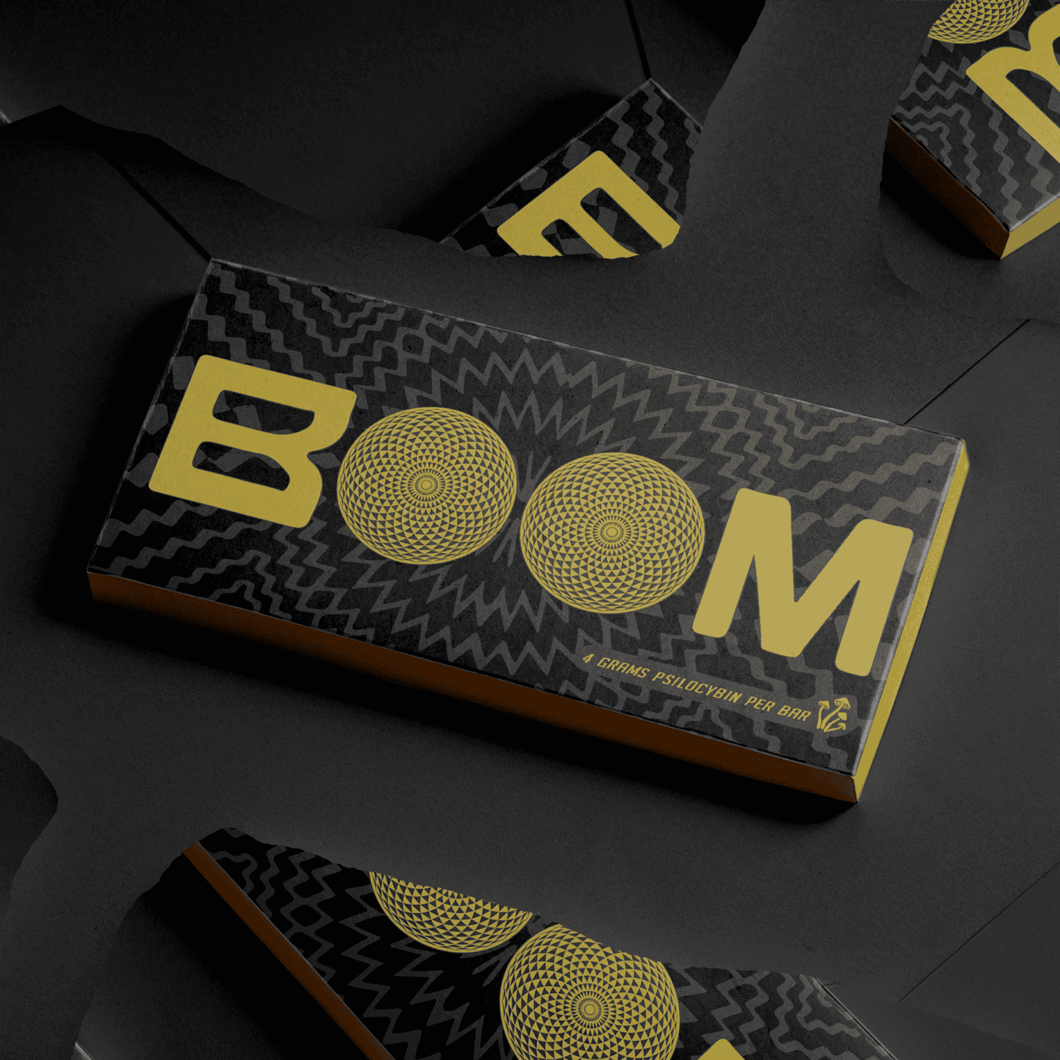 Boom Magic Mushroom Chocolate Bar | 4g Psilocybin